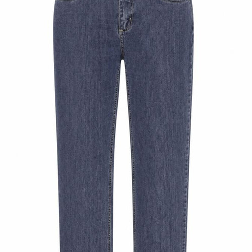 JUST FOR YOU Womens Blue   Straight Jeans Size 8 L26 in