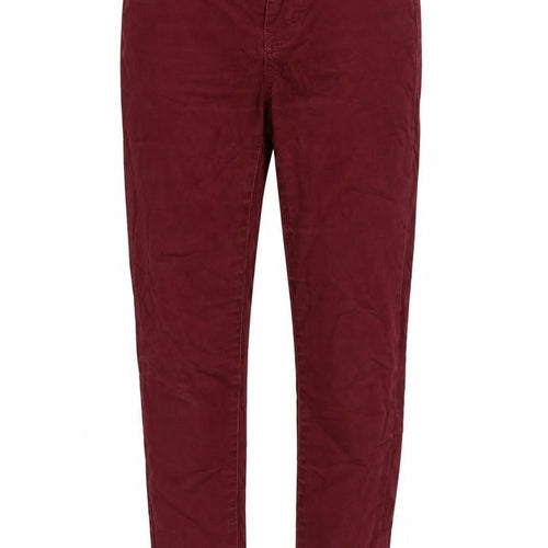Janina Womens Purple   Trousers  Size 8 L27 in