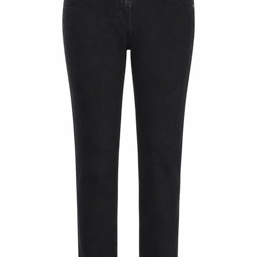 Denim & Co. Womens Black   Straight Jeans Size 10 L28 in