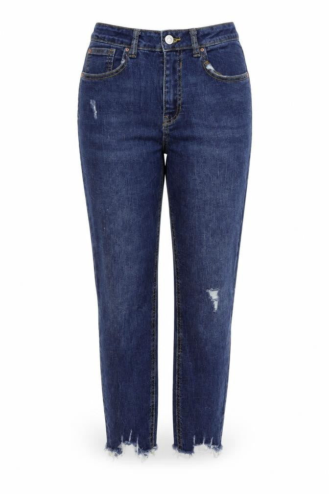 deniem & co Womens Blue   Straight Jeans Size 14 L27 in