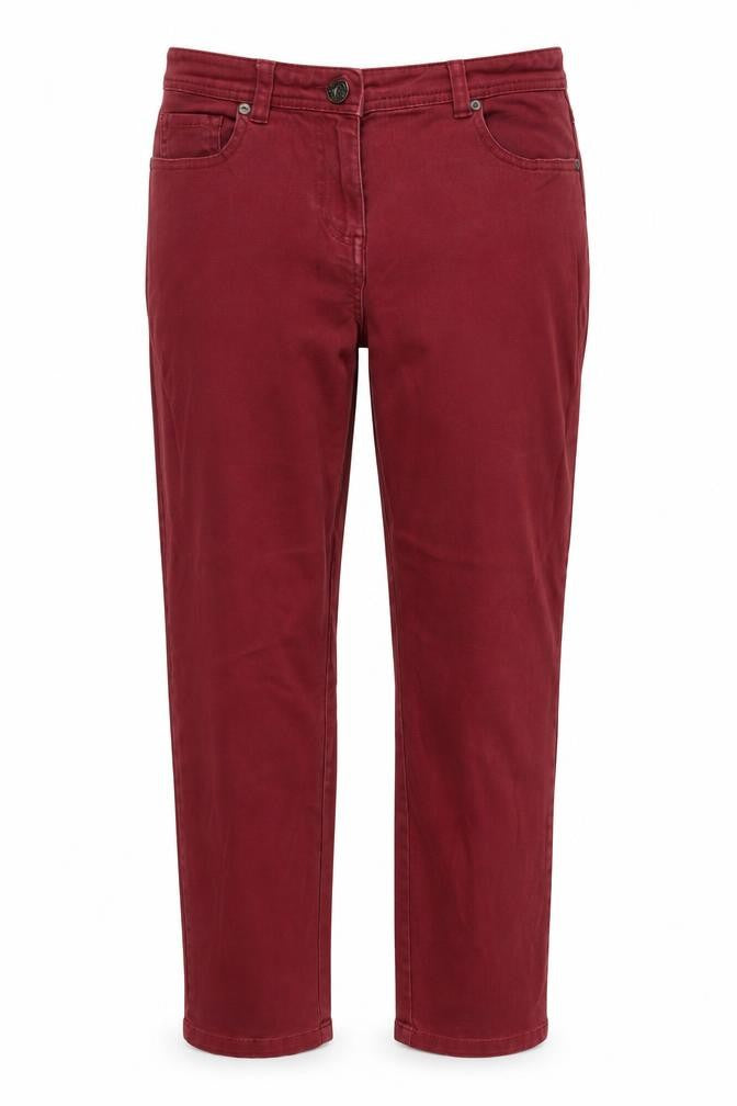 Debenhams Womens Purple   Straight Jeans Size 12 L28 in