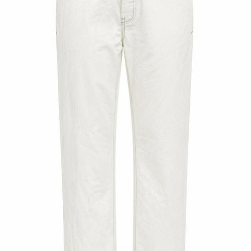 Manguun Womens White   Straight Jeans Size 34 in L31 in