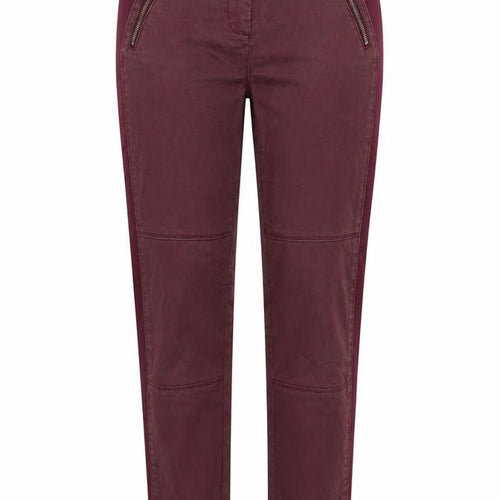 Best Connections Womens Purple   Trousers  Size 10 L27 in