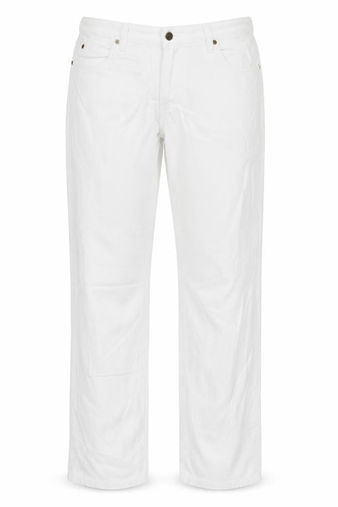 John Boner Womens White   Straight Jeans Size 12 L34 in