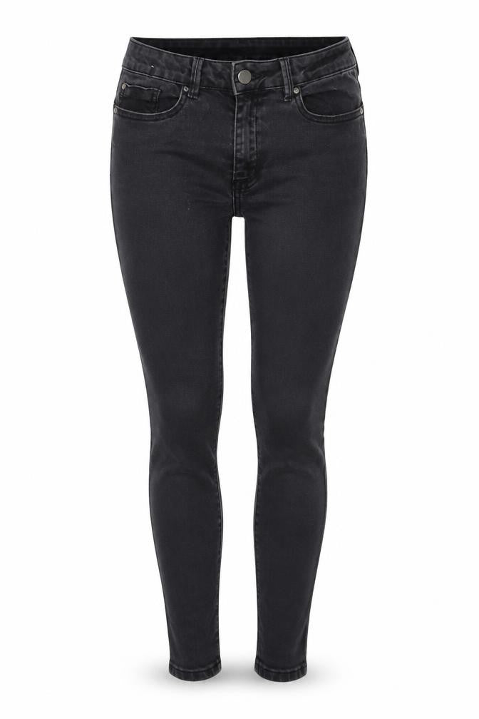 Nutmeg Womens Grey  Denim Skinny Jeans Size 8 L26 in