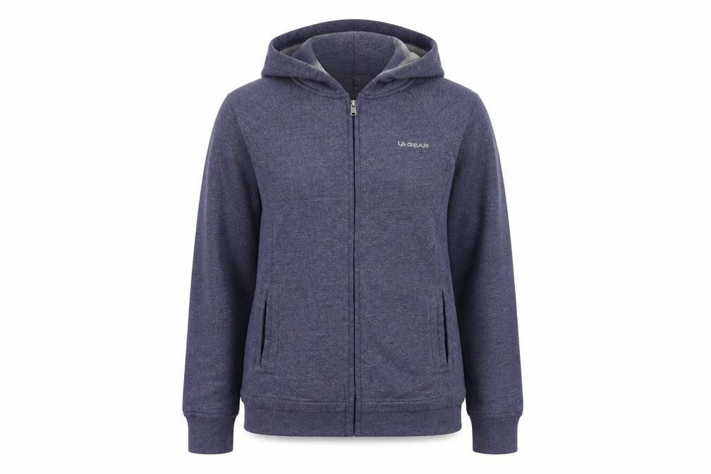 LA Gear  Womens Blue   Full Zip Jumper Size 10