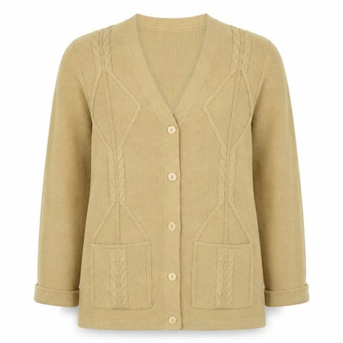 Emreco  Womens Beige   Cardigan Jumper Size 10