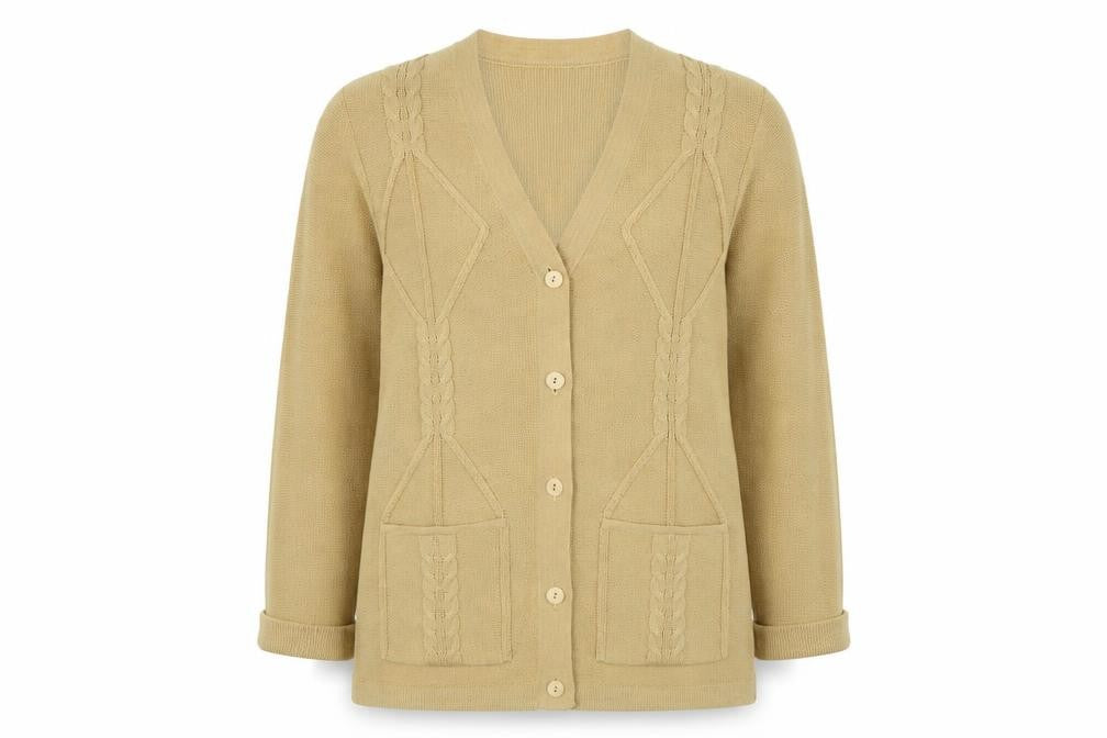 Emreco  Womens Beige   Cardigan Jumper Size 10