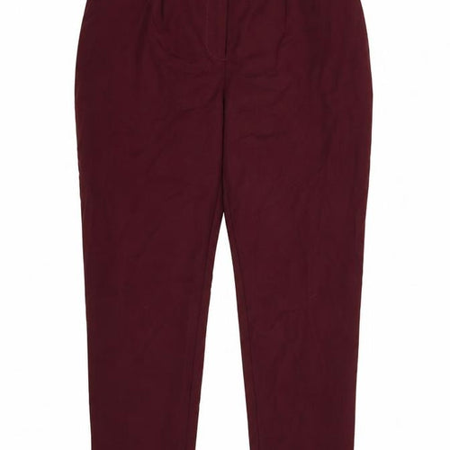 Oasis Womens Brown   Trousers  Size 14 L27 in