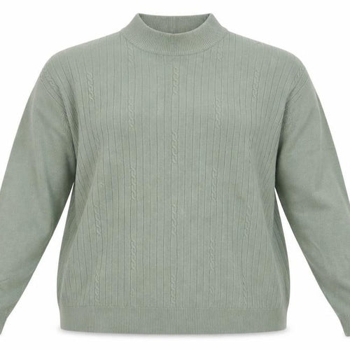Bonmarché Womens Green  Knit Pullover Jumper Size XL