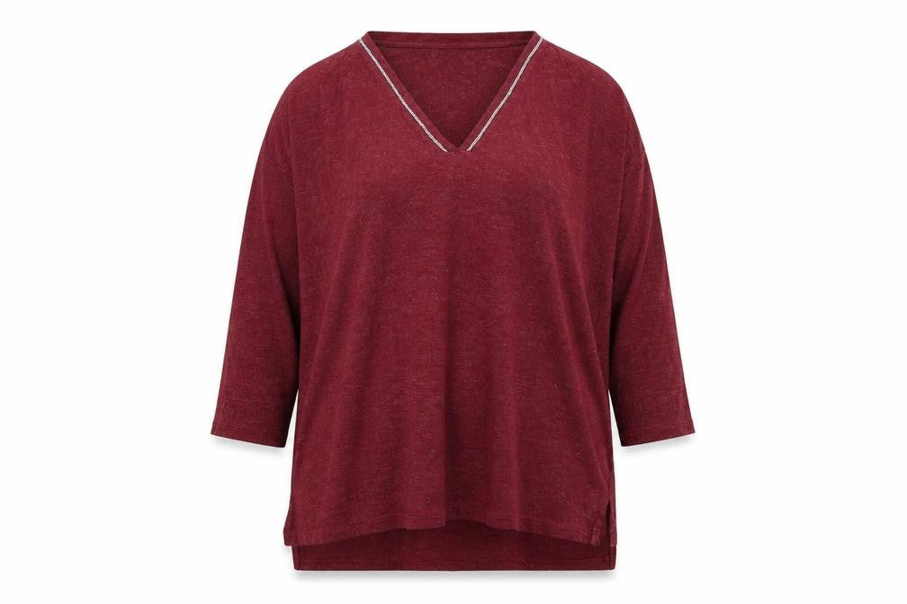 Front view of F&F women’s brown knit jumper, size UK 16