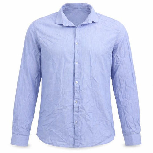 b&M Mens Blue    Dress Shirt Size 38