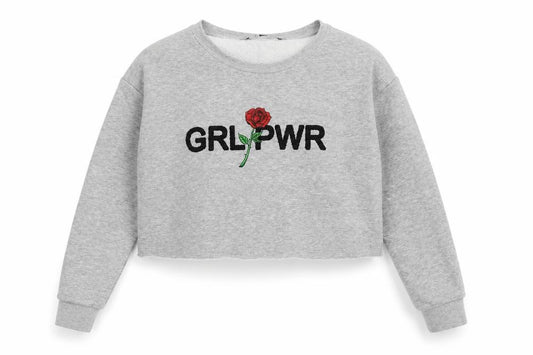 Front view of New Look girls’ grey jumper, size 12, years - rose