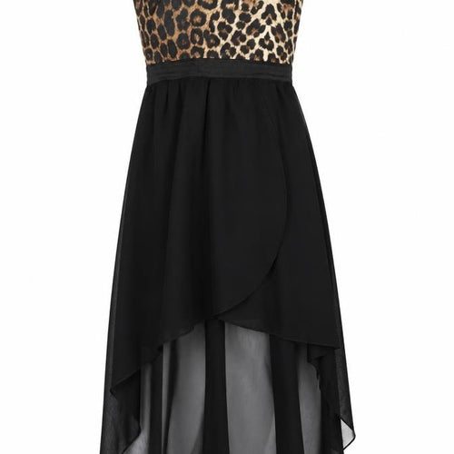 Missguided Womens Beige Animal Print Rayon Fit & Flare  Size S