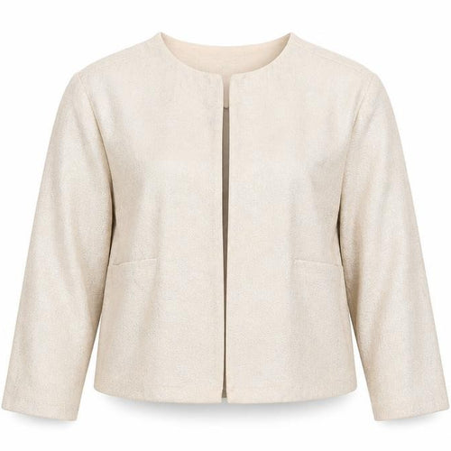 Dorothy Perkins Womens Silver   Jacket  Size 12
