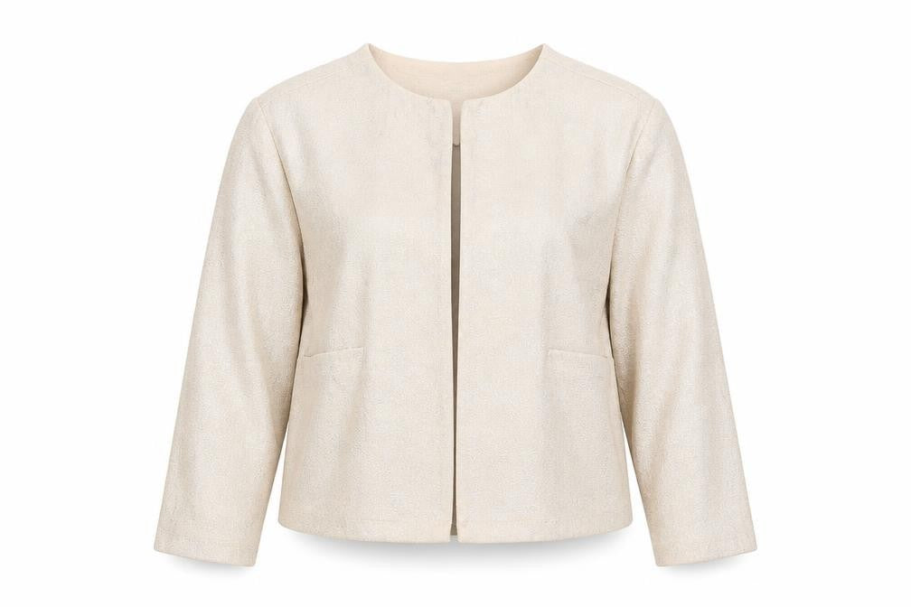 Dorothy Perkins Womens Silver   Jacket  Size 12