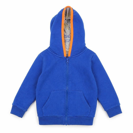 Front view of F&F boys’ blue jacket, size 3, years