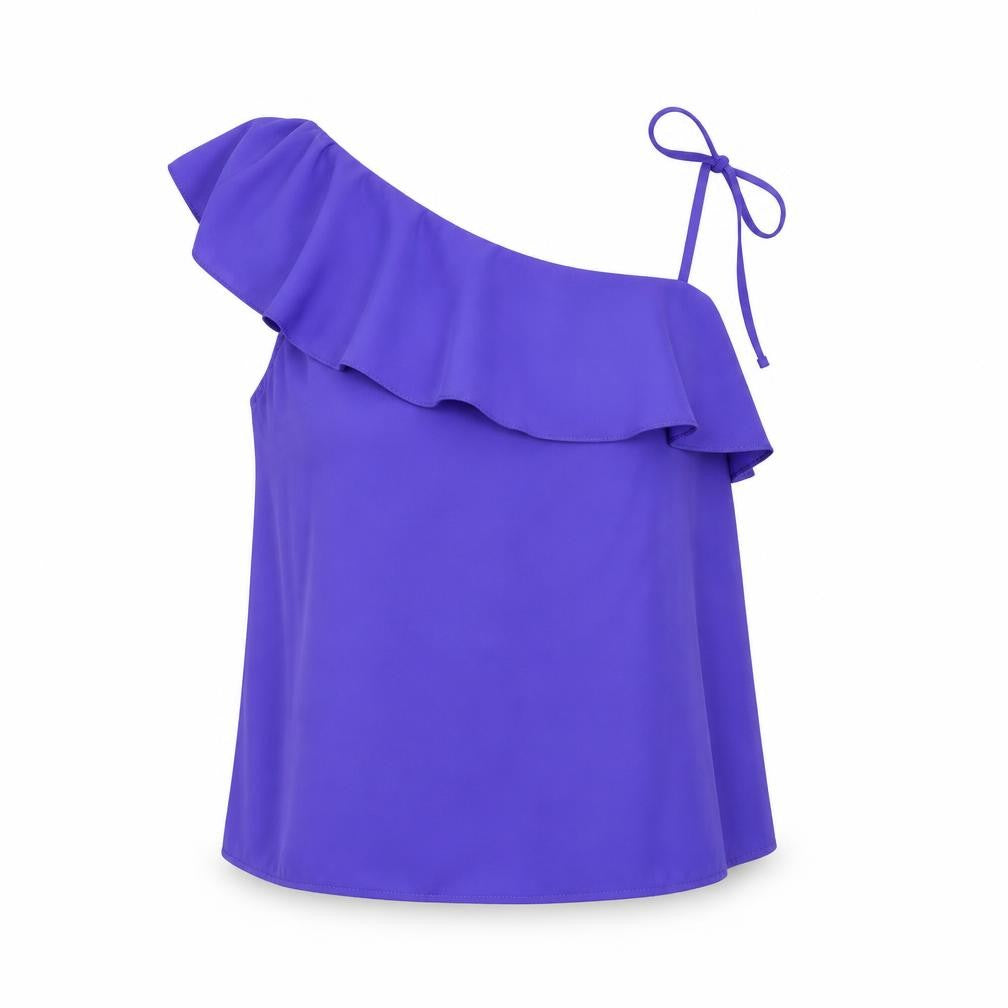 New Look Womens Purple   Camisole Blouse Size 10