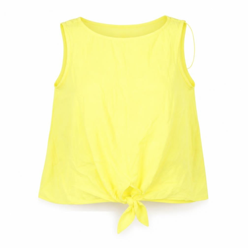 F&F Womens Yellow   Camisole Blouse Size 10