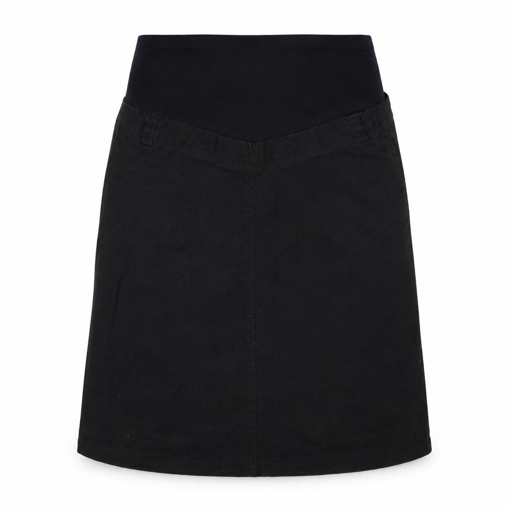 2 in 1 Womens Black   A-Line Skirt Size 34 in  - MATERNITY