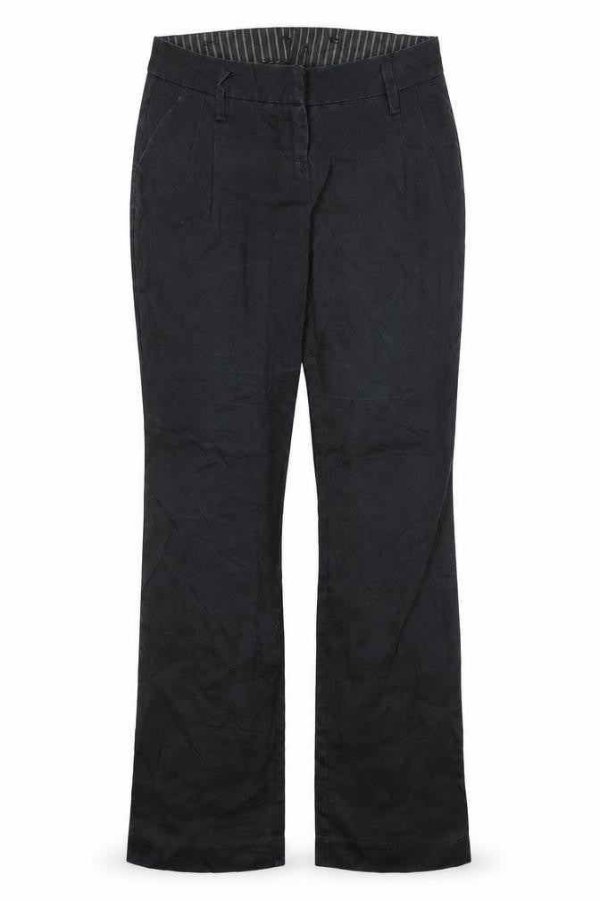 Preworn Womens Black   Trousers  Size 30 in L27 in