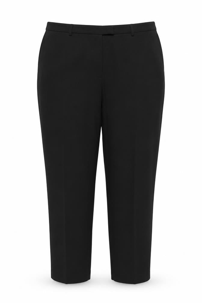 M&Co Womens Black Trousers Size 18 L24 in