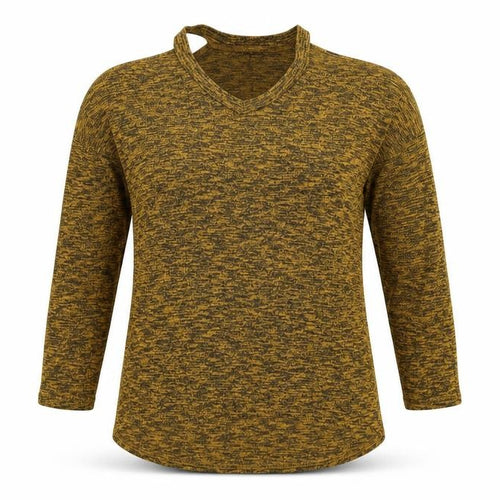 New Look Womens Yellow   Pullover Jumper Size S