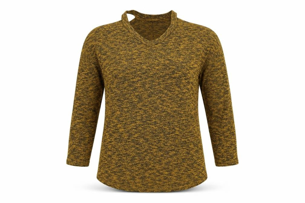 New Look Womens Yellow   Pullover Jumper Size S