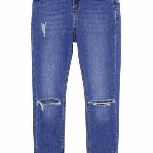 Topshop Girls Blue   Straight Jeans Size S