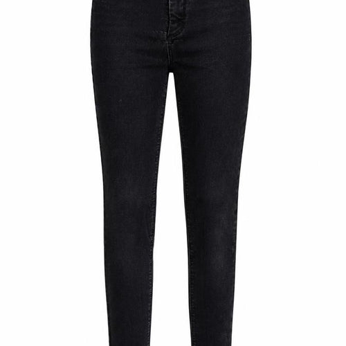 Topshop Womens Black  Denim Skinny Jeans Size 28 in L30 in