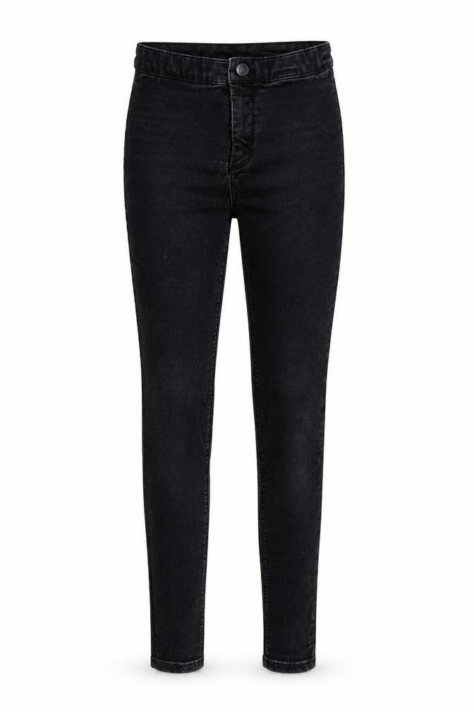 Topshop Womens Black  Denim Skinny Jeans Size 28 in L30 in
