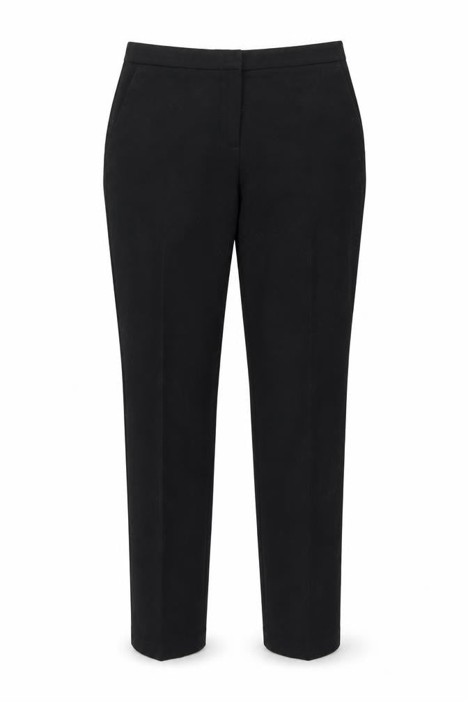 Papaya Womens Black   Trousers  Size 8 L28 in