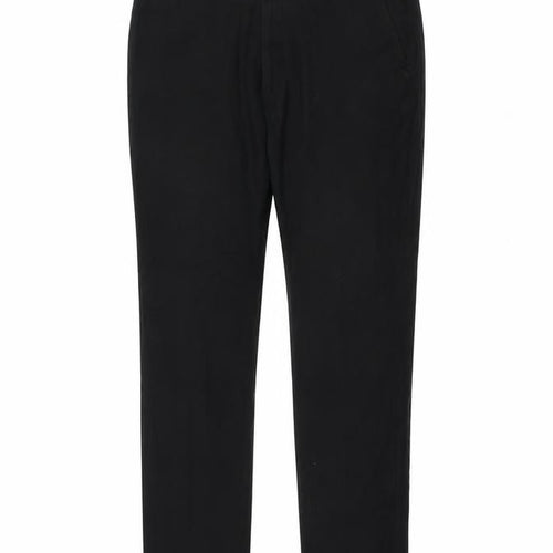Preworn Womens Black   Trousers  Size 38 L30 in