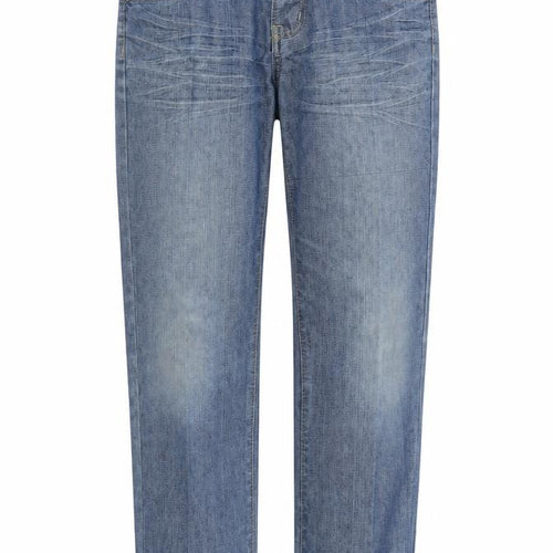 LR Scoop Womens Blue  Denim Straight Jeans Size 10 L25 in