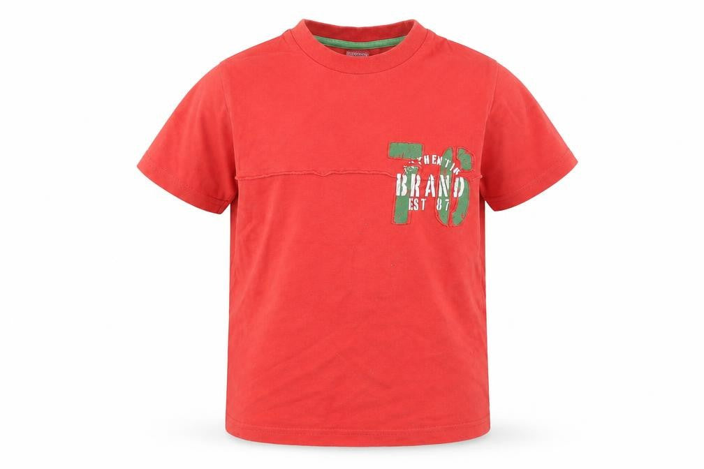 Next Boys Red   Basic T-Shirt Size 5 Years