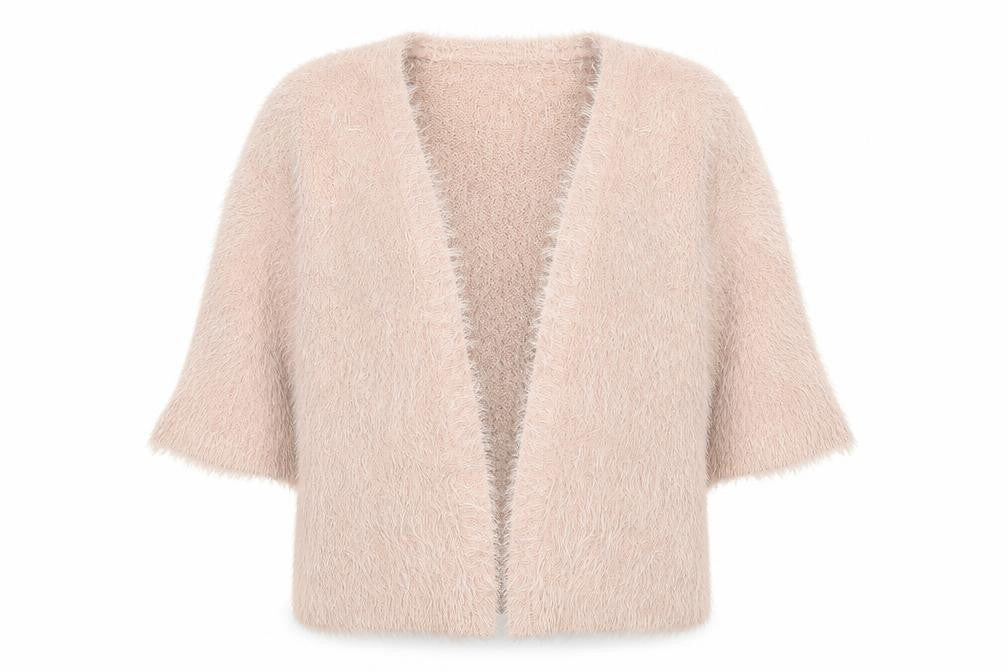 F&F Womens Pink  Knit Cardigan Jumper Size 14