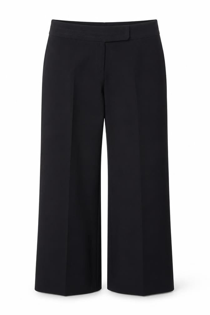 M&S Womens Black   Trousers  Size 14 L28 in