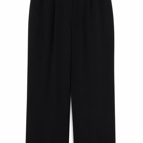 lady h Womens Black   Trousers  Size 16 L30 in