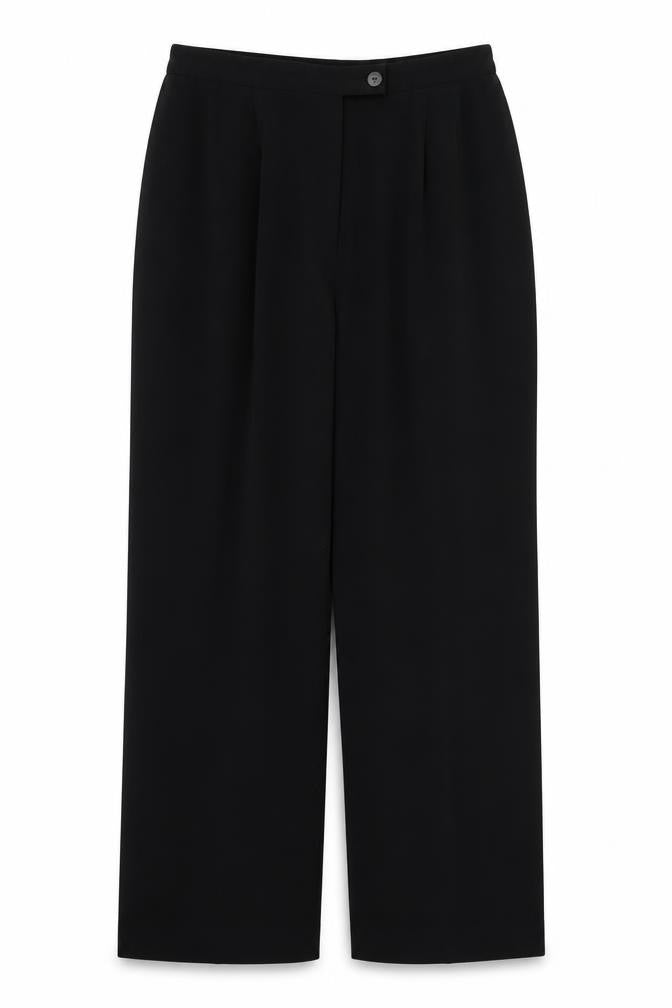 lady h Womens Black   Trousers  Size 16 L30 in