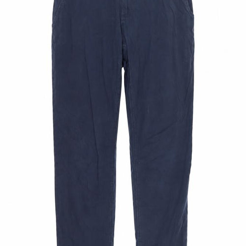 cubus as Womens Blue   Chino Trousers Size 8 L25 in