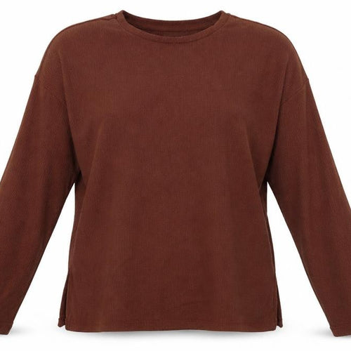 Pull&Bear Womens Brown   Basic Blouse Size XS