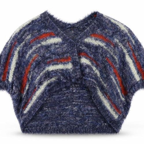 QED London  Womens Blue   Cardigan Jumper Size L