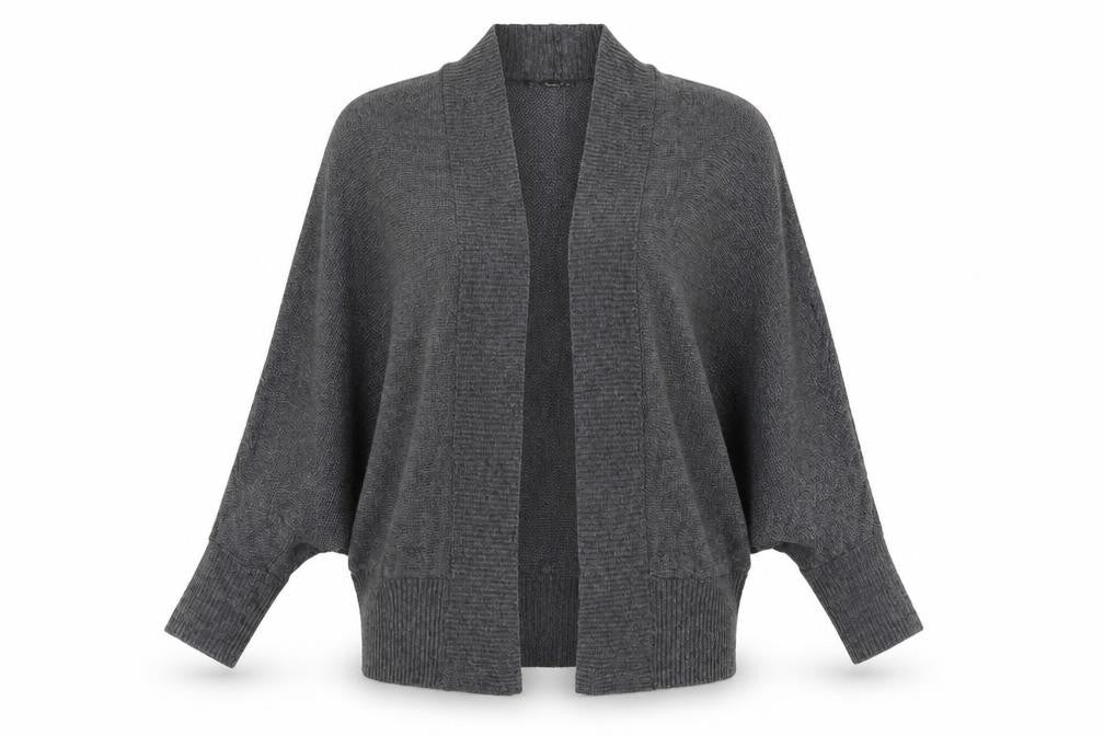 lara knit  Womens Grey   Cardigan Jumper Size S