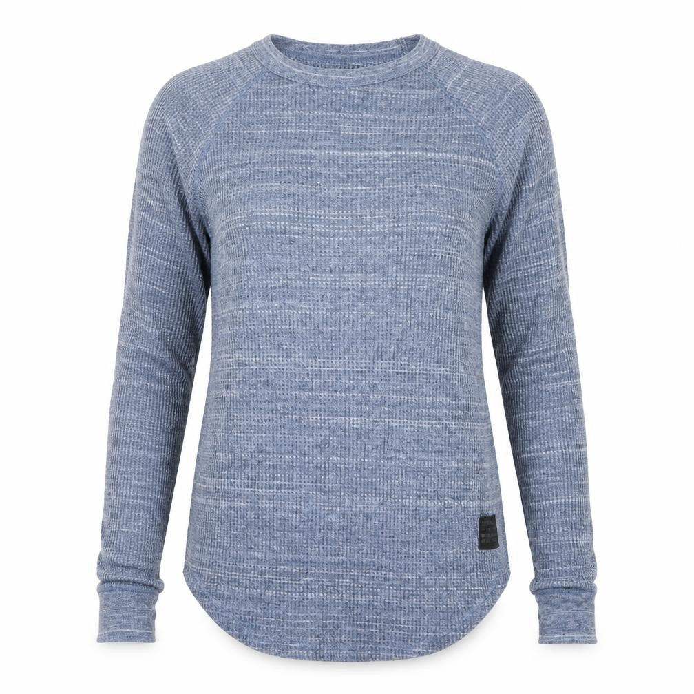 Front view of Primark women’s blue jumper, size XS
