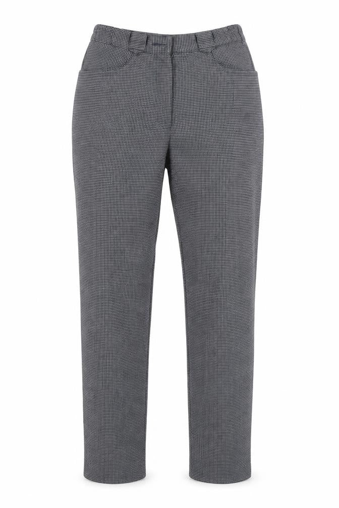 Green Lamb Womens Grey Check  Trousers  Size 10 L27 in