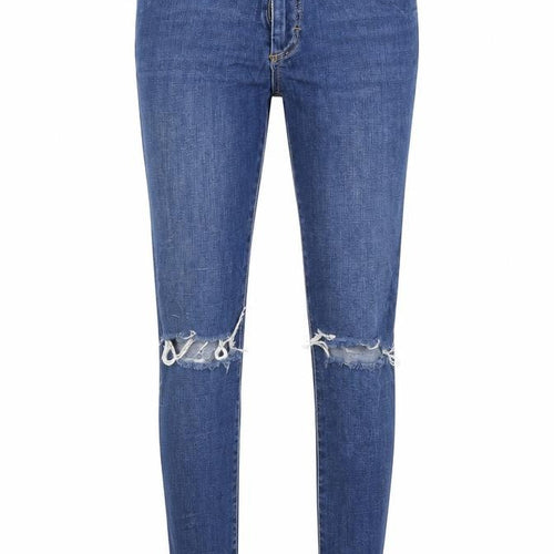 Topshop Womens Blue  Denim Skinny Jeans Size 25 in L26 in