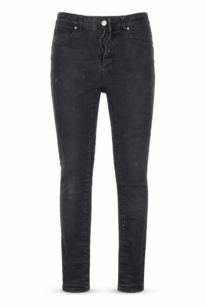 Never denim Womens Black  Denim Skinny Jeans Size M L28 in