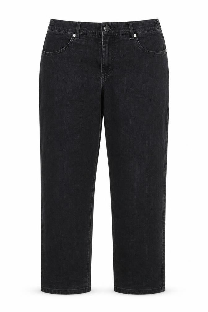 Bexley Womens Black  Denim Capri Jeans Size 34 in L23 in