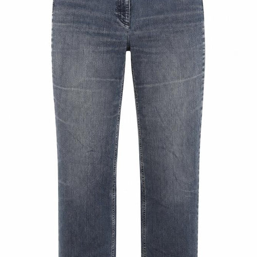 ZERRES Womens Blue  Denim Straight Jeans Size 12 L28 in