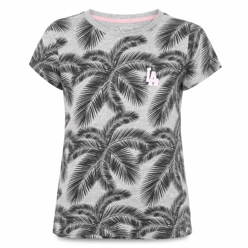 URBN DEPT  Girls Grey Floral  Basic T-Shirt Size 4 Years